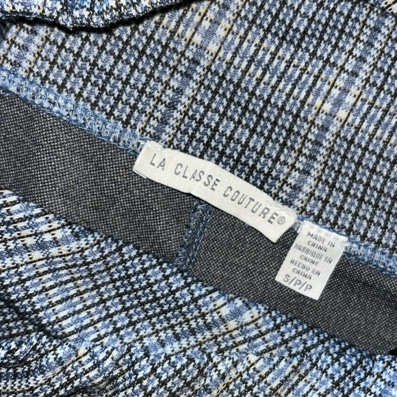 Blue plaid pants - Picture 3 of 3